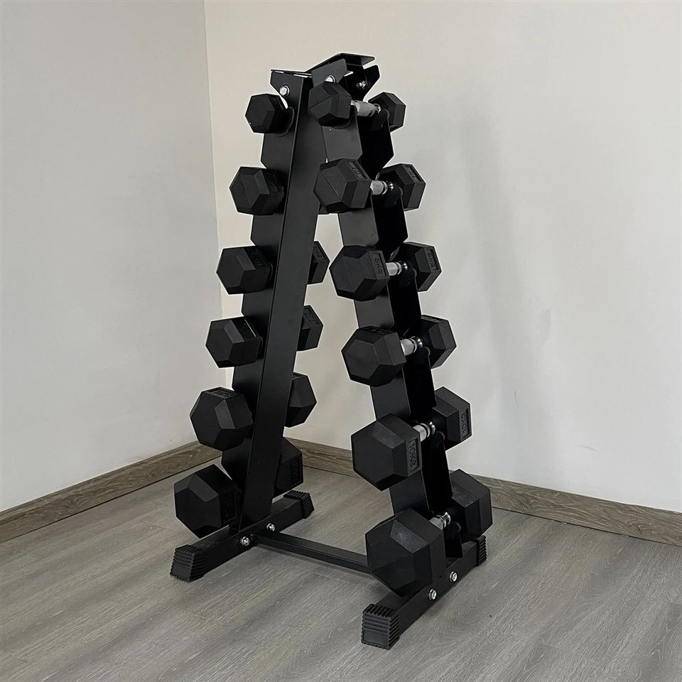 A-Frame Dumbbell Rack – Rack Only (6 Pairs)
