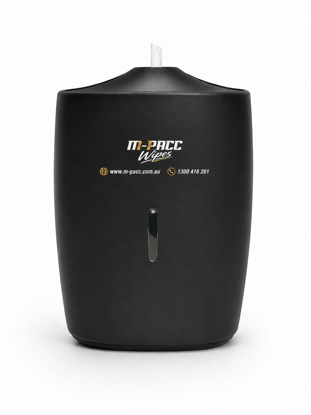 Wall Mount Antibacterial Wipes Dispenser - Black