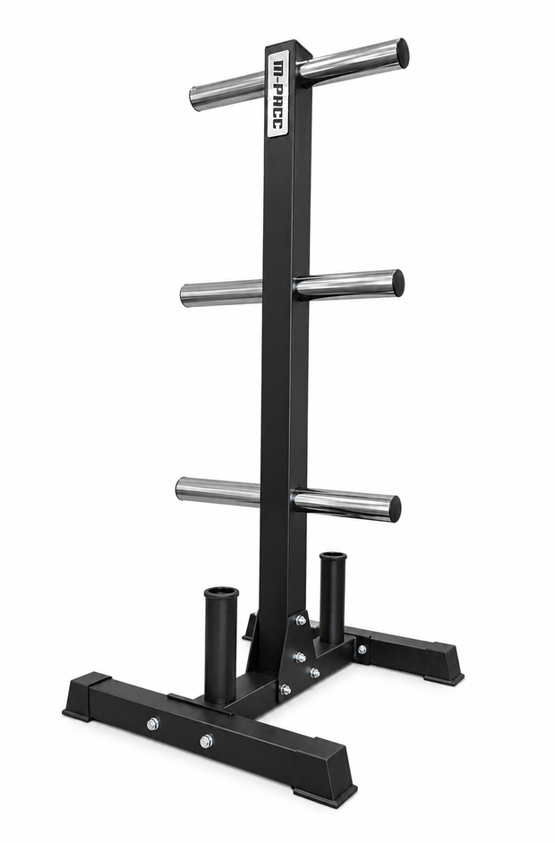 M-PACC Olympic Weight Plate Storage Tree & Barbell Holder