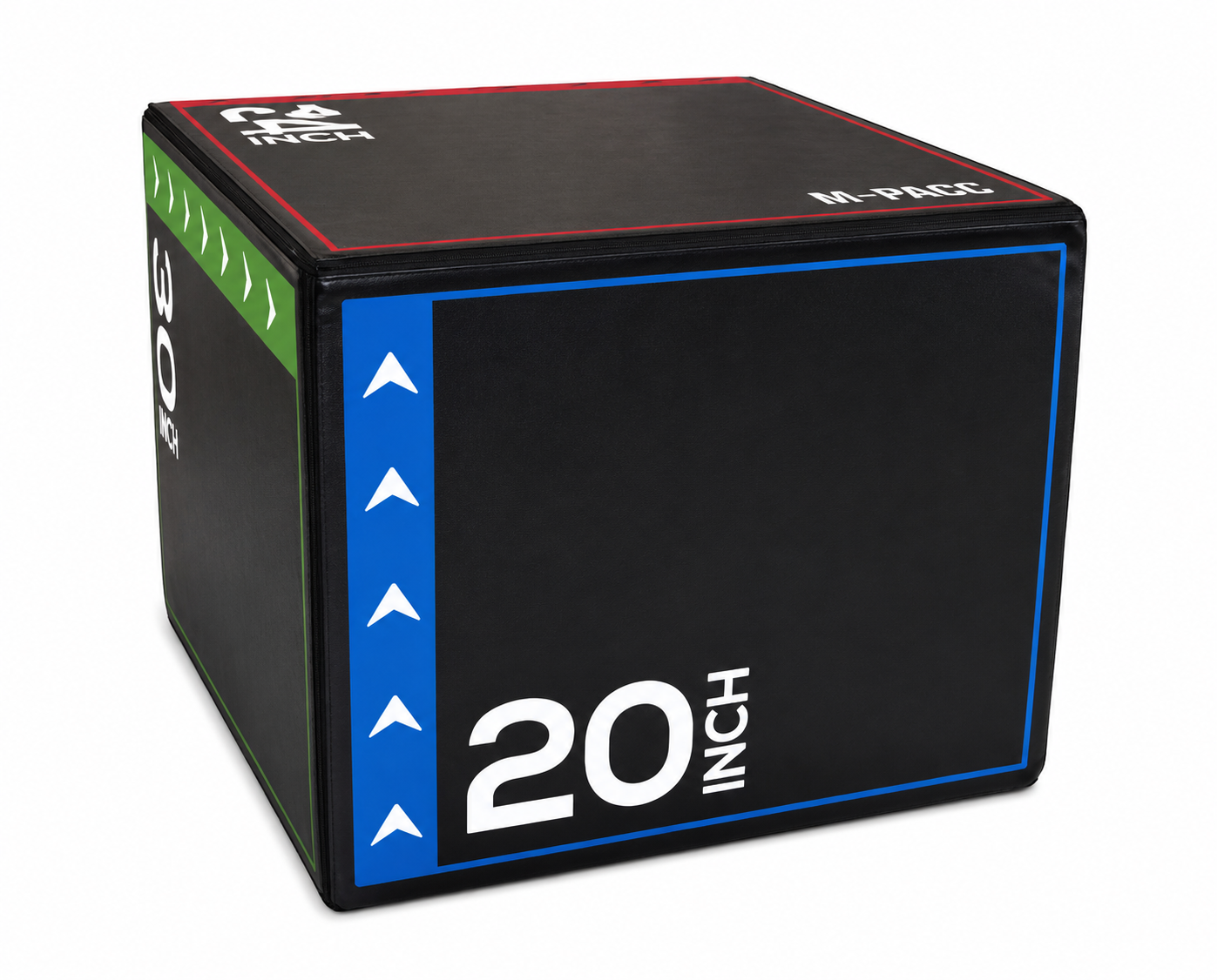 M-PACC 3 in 1 Foam Plyo Box - Black