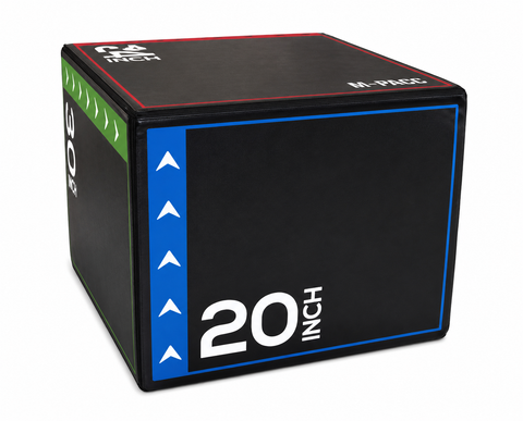 M-PACC 3 in 1 Foam Plyo Box - Black