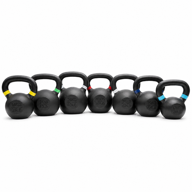 M-PACC Cast Iron Kettlebell Set (12kg-36kg)