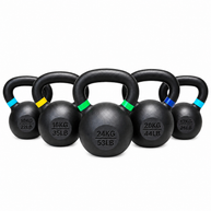 M-PACC Cast Iron Kettlebell Set (10kg-24kg)